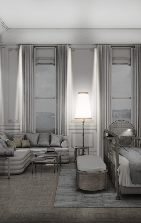 Hospitality interior lighting